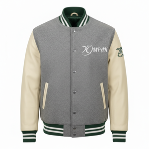 Sustainable Eco-Friendly Winter Varsity <b>Jacket</b> Hooded Quick Dry Breathable Professional High School Front Logo - Product Image 1