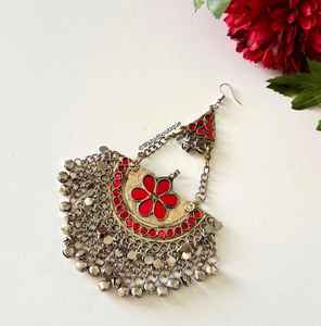 Conjunto de Collar y Pendientes de Acero Inoxidable Chapado en Plata Antigua, Ligero y de Moda, Estilo Vintage para Mujer - Product Image 4