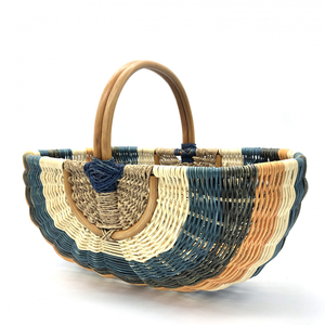 Wholesale wicker picnic <b>basket</b> garden market outdoor <b>baskets</b> eco-friendly weave rattan <b>hamper</b> - Product Image 3