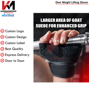 Gants de musculation en gros avec pouce en tissu éponge pour essuyer la sueur, logo personnalisé, gants d'entraînement - Product Image 4