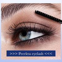Mascara longue tenue en gros, formule séchage rapide, résistant à l'eau, effet naturel, cosmétiques pour les yeux charmants