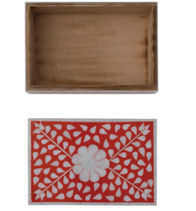 Cajas de Joyería con Incrustaciones de Hueso para Almacenamiento y Exhibición - Cajas Decorativas Hechas a Mano con Opciones de Tamaño, Diseño, Patrón y Acabado Personalizados - Product Image 1