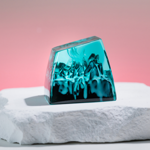 Keycaps Mystiques Anime, Keycaps Artisanaux Personnalisés, Keycaps Anime Mignons, Keycaps Verts, Ensemble de Keycaps, Keycaps en Résine - Product Image 2