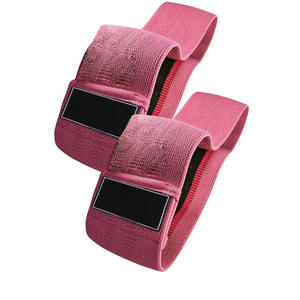 Juego de Bandas de Resistencia Delgadas y Ajustables para Ejercicios de Piernas, Forro de Goma Antideslizante, Bandas de Ejercicio Extra Resistentes - Product Image 1