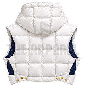 Wholesales <b>Women</b> Puffer <b>vest</b> <b>Women</b> Outwear Puffer Jacket Plus Size High Quality Fabric <b>Women</b> Short Winter Puffer <b>Vest</b> <b>Women</b> - Product Image 2