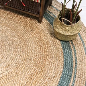 Jute Kitchen Carpet Jute Hotel Sisal Carpet and Shaggy Designer <b>Washable</b> Rugs Home Living Room <b>Doormats</b> - Product Image 4