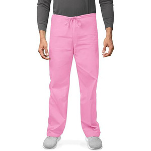 MANGOES FASHIONS Ensemble de tenue médicale unisexe rose, col en V, manches courtes, pantalon, vêtements d'hôpital, Spandex, écologique, détection des aiguilles - Product Image 5