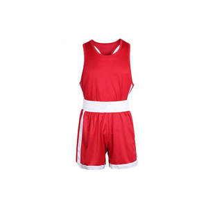 Nuevo Conjunto de Chaleco y Pantalones Cortos de Boxeo para Entrenamiento y Competencia, Uniforme de Boxeo Elástico y Ligero - Product Image 3