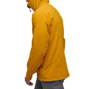 New Hooded <b>Canvas</b> Softshell <b>Jacket</b> Custom Design Winter <b>Work</b> Wear Men's Windproof Waterproof Polyester Lined Zip Front Logo - Product Image 5