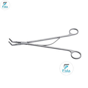 Pince de serrage FIDA International en acier inoxydable pour applicateur de clips laparoscopiques, instruments de chirurgie ouverte, réutilisables - Product Image 1