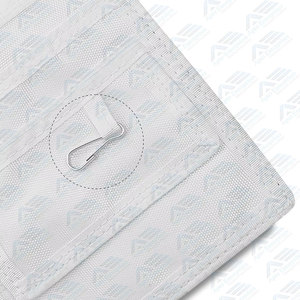 <b>Nurse</b> Waist Pack for Medical Supplies and Tools <b>Nurse</b> Pocket Organizer Nylon Pocket White Scrub Organizer 6 Inches X 5 Inches - Product Image 3