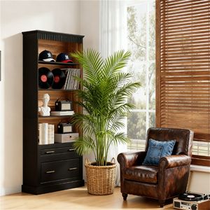 Libreria Verticale con Ripiani e Spazio di Archiviazione - Product Image 3