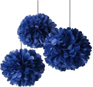 Birthday Party Baby Shower Wedding Bachelorette decoration Paper Pompom Flower from Indian Exporter