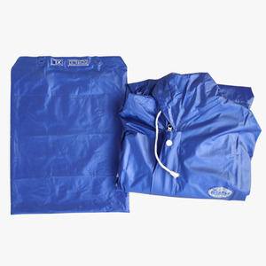 Combinaison de pluie imperméable intégrale avec capuche, légère et durable en PVC, pour le vélo, les voyages et les activités de plein air, unisexe - Product Image 3
