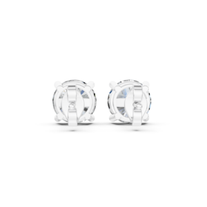 Boucles d'oreilles en or massif 14K 9K 10K 18K avec diamants de laboratoire certifiés IGI, fabricant de bijoux fins éthiques RJC ODM OEM, vente en gros EA501919 - Product Image 3