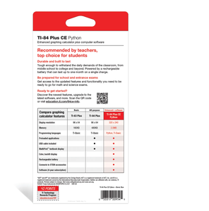 Calculadora Gráfica TI-84 Plus CE <span class=keywords><strong>con</strong></span> Pantalla a Color - Product Image 6