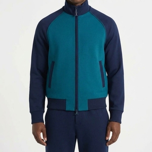 Ensemble de survêtement polaire pour homme automne-hiver, veste zippée intégrale et pantalon de jogging, tenue de sport décontractée et chaude pour l'entraînement - Product Image 4
