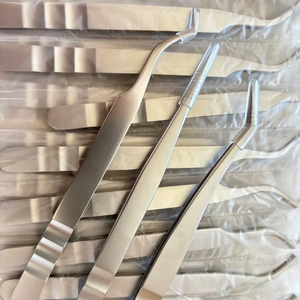 Pince à épiler professionnelle de niveau maître pour extensions de cils, style ukrainien et chinois, haute précision - Product Image 3