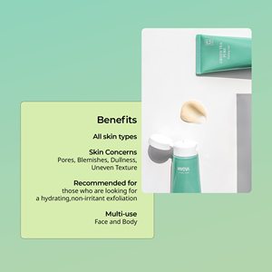 Gel exfoliant pour le visage au thé vert YADAH, pH 5,5, gel nettoyant exfoliant 100 ml pour les soins quotidiens de la peau, fabriqué en Corée - Product Image 5