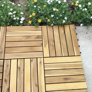 DIY Click Interlocking Eco-Friendly Fireproof Waterproof Anti-Slip Square Modern Decking Tile 30 X 30 cm Patio Outdoor Balcony - Product Image 3