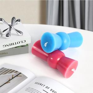 Molde de Silicona para Velas con Forma de Columna Romana, Molde de Plástico para Velas de Aromaterapia con Dos Solapas - Product Image 3