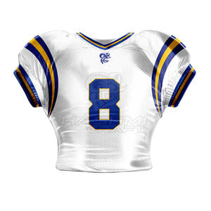 Uniformes de fútbol americano al por mayor, se aceptan pedidos al por mayor, tamaño y color personalizados disponibles, aptos para escuelas, clubes y equipos. - Product Image 5