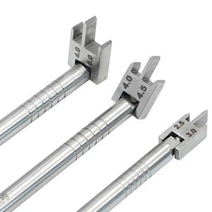 Posicionador de brackets de ortodoncia dental, calibrador de altura de articulación ajustable de doble extremo, herramienta para dentista - Product Image 5