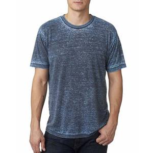 T-shirt respirant délavé à l'acide pour homme, en coton vintage, style urbain, été, conception personnalisée OEM, manches courtes - Product Image 1