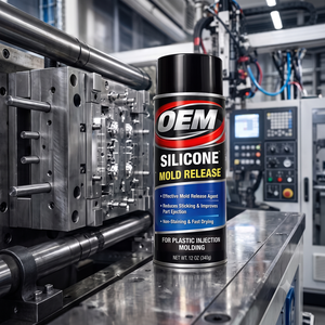 Agent de démoulage haute performance, lubrifiant silicone en spray, cire pour plastiques, démoulant pour moules d'injection plastique - Product Image 1