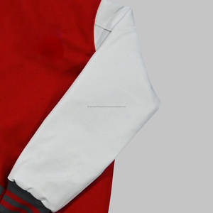 Veste universitaire Letterman en laine personnalisée en cuir véritable avec logos et patchs de broderie personnalisés saison d'hiver veste de baseball universitaire - Product Image 6