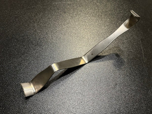 Hoja de Retractor Aórtico Grande Crawford 20mm x 22mm, Longitud Total 7.5in 19cm, Vascular ZETOMEDPRO - Product Image 2