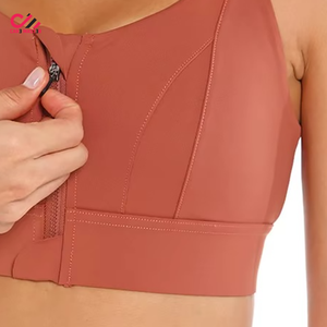 High Support Simple Sports <b>Bra</b> for Women Adjustable <b>Straps</b> Breathable Eco-Friendly Quick Dry 100% Cotton Fabric Secure Fit - Product Image 5