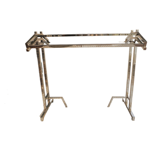 ราวแขวนเสื้อผ้าแบบพับได้ พกพาสะดวก หรูหรา แข็งแรง ทนทาน ทันสมัย สำหรับร้านค้าปลีก วางได้อิสระ - Product Image 3