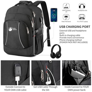 Stylish Design Custom Logo Comfortable Shoulder <b>Straps</b> Multi Pocket Large Capacity Lightweight Soft Breathable School Back Pack - Product Image 3