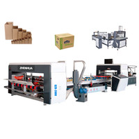 Machine de collage de chants à grande vitesse pour petites boîtes – Machine de collage de boîtes pliantes Industrie 4.0 pour car