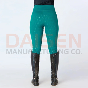 Leggings d'équitation pour femme avec grip en silicone, pantalon extensible taille haute, respirant et léger, vêtements de performance équestre - Product Image 2