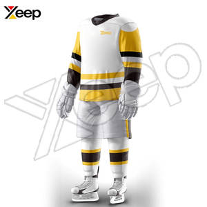 Tenue d'entraînement en gros – Uniforme de hockey sur glace fabriqué au Pakistan, meilleure qualité, polyester respirant pour hommes, logo personnalisé, OEM - Product Image 3