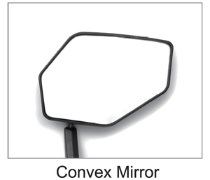 Rétroviseur de vélo SUNNYWHEEL Gripmirror Lite Noir 83x127mm VTT, rotation à 360 degrés, ABS+Revêtement/PA/Silicone BM-117(L) - Product Image 6