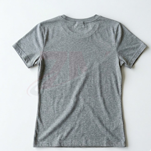 Camiseta Básica de Algodón para Mujer, Corte Regular, Cuello Redondo, Tela Suave y Transpirable, Estilo Casual Moderno para el Verano y Uso Diario - Product Image 2