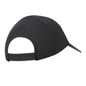 Unisex Black 6-Panel Baseball Cap Adjustable Fitted Solid Cotton Casual <b>Hat</b> for Adults Four Seasons Wear - Product Image 4