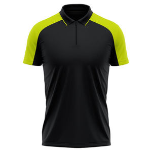 Polo de sport élégant avec col contrastant, technologie respirante et anti-transpiration, adapté au golf, au tennis, au cricket et aux occasions décontractées - Product Image 3