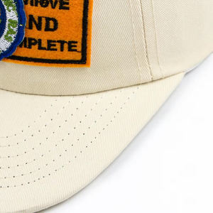 Casquette Snapback 5 Panneaux en Coton Non Structurée à Visière Plate de Haute Qualité, Prix de Gros, Logo Brodé Personnalisé, Style Papa - Product Image 5