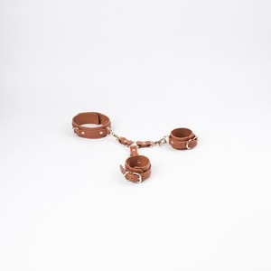 Premium Chrome Tanned Genuine Leather Restraints 11Pcs <b>Kit</b> Wholesale <b>Bondage</b> Fetish Gear Manufacturer RTTS-0030 - Product Image 5