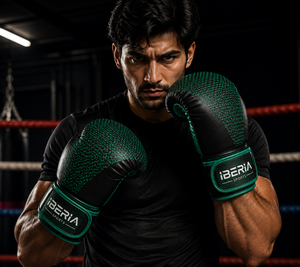 Gants de boxe IBERIA Premium, tissés en fibre de carbone, gants d'entraînement, logo personnalisé, OEM ODM, équipement de boxe en gros - Product Image 6
