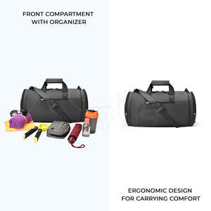 Bolsa de Deporte de Poliéster Reutilizable Ligera de Primera Calidad, Venta Directa de Fábrica 2026, Nuevo Diseño, Capacidad de 30-40L, para Gimnasio, para Hombre - Product Image 4