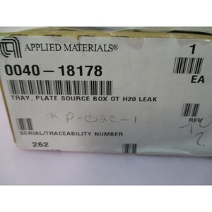 AMAT 0040-18178, ถาด, กล่องจ่ายแผ่นวงจร OT H20 - อุปกรณ์และอะไหล่เซมิคอนดักเตอร์ระดับโลกที่เชื่อถือได้ - Product Image 1