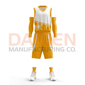 Ensemble d'uniformes de basketball personnalisés de qualité supérieure, vêtements de sport respirants pour l'été, maillot et short imprimés avec le nom et le logo de l'équipe - Product Image 5