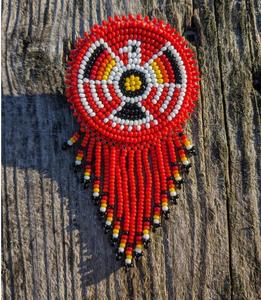 Conjunto de collar y aretes con cuentas decorativas, diseñado para moda tradicional y ocasiones especiales. - Product Image 3