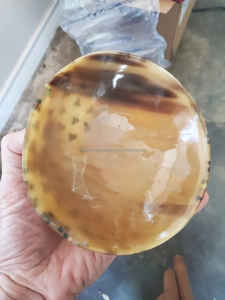 Bol et pot de service en corne d'agate naturelle à la mode fabriqués à la main de la meilleure qualité pour la vente de restaurants de l'Inde. - Product Image 5