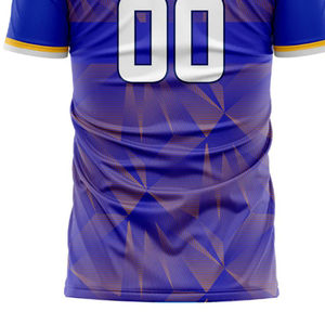 Ordene Ahora: Camiseta de Fútbol para Hombre, Color Sólido, Diseño Personalizado, Manga Corta, 100% Poliéster, Tallas para Fanáticos y Jugadores - Product Image 4